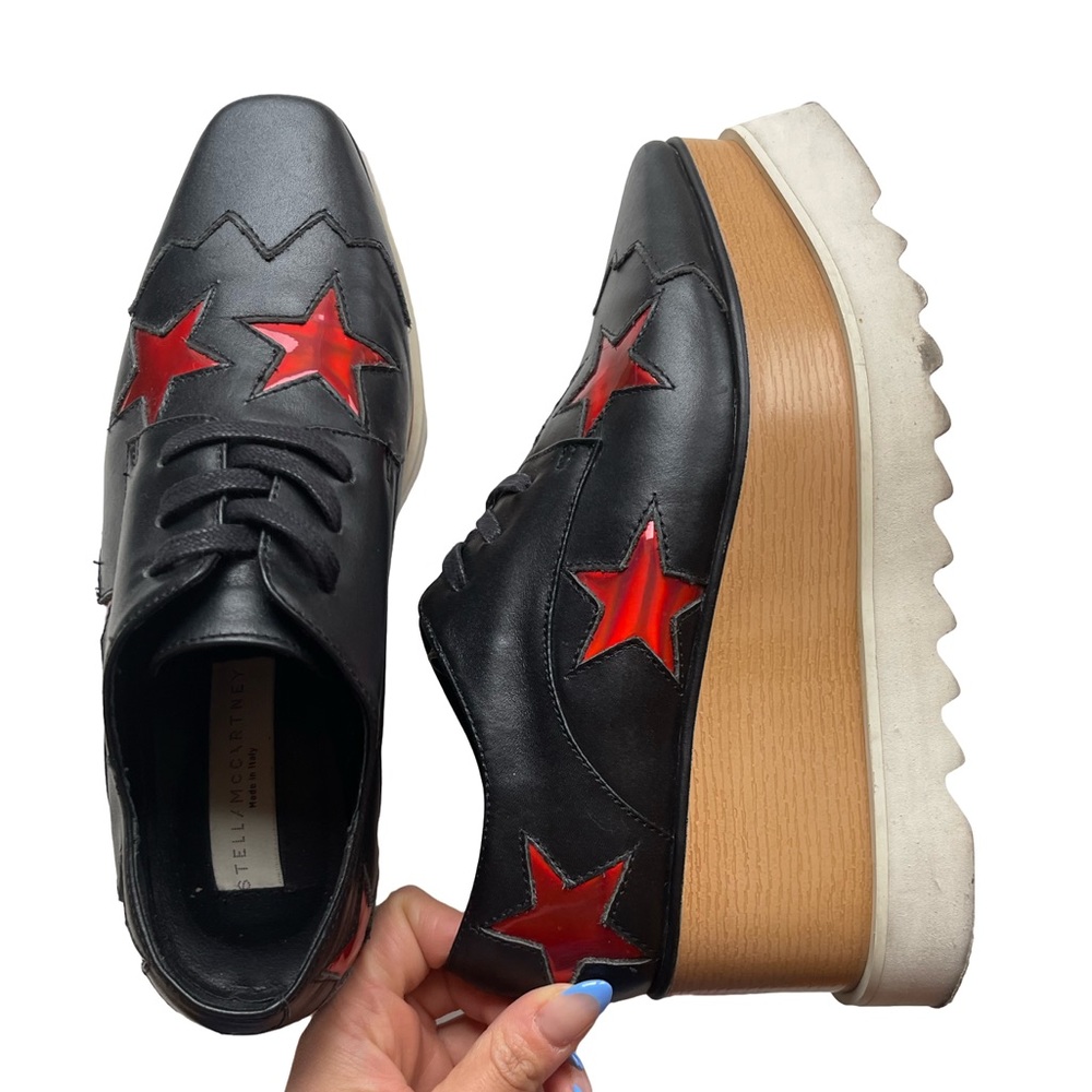 Stella McCartney Elyse black with red stars